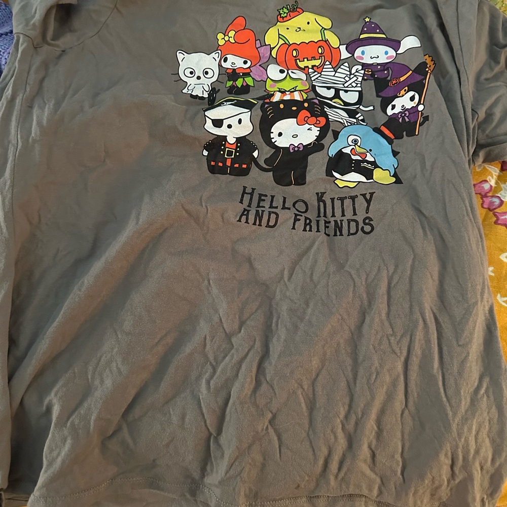Sanrio Hello Kitty and Friends Charcoal Tee